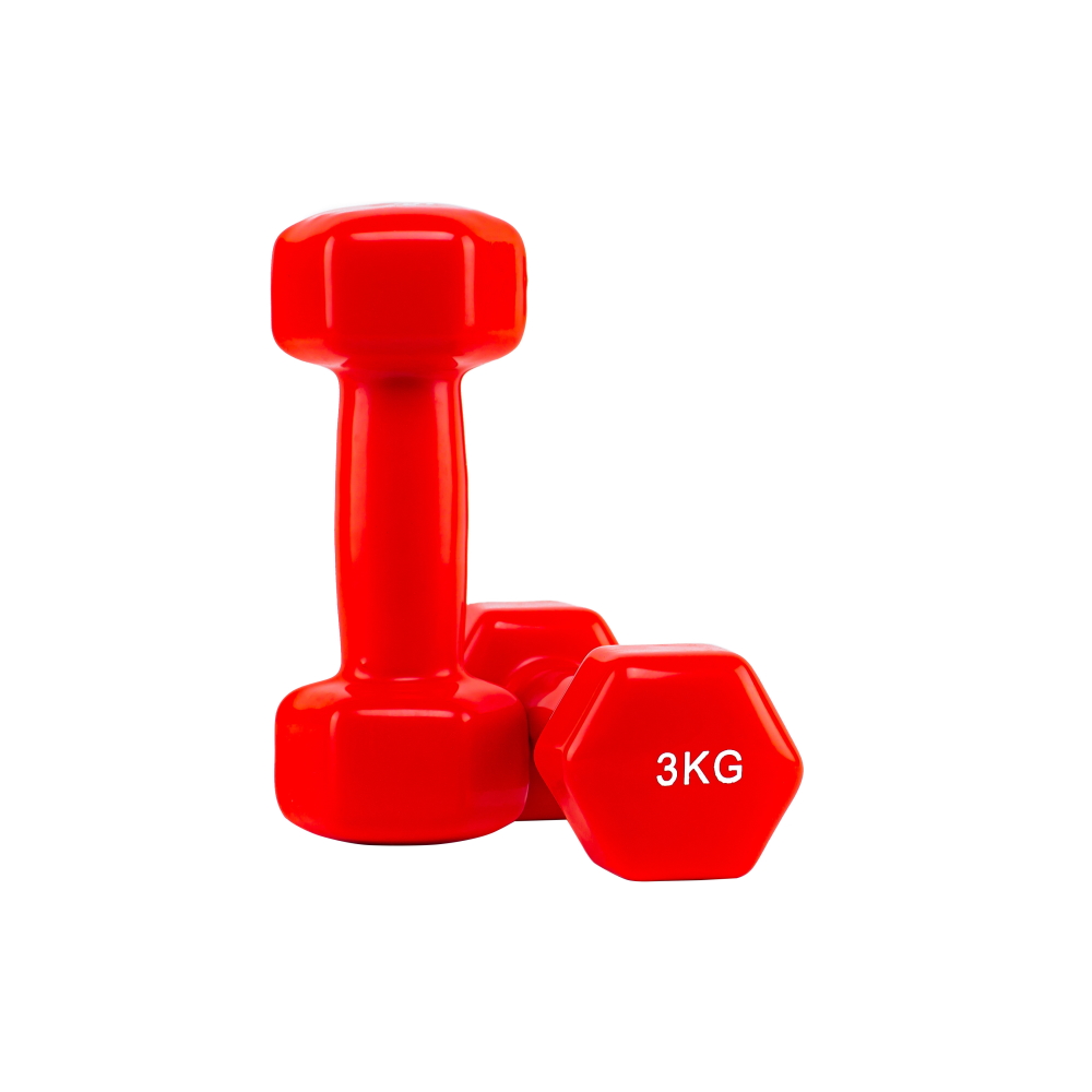 VID03 Vinyl dumbbell 3 kg